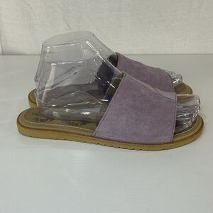 Sorel Ella Block Slide Sandal in Shale Mauve Women’s size 7.5